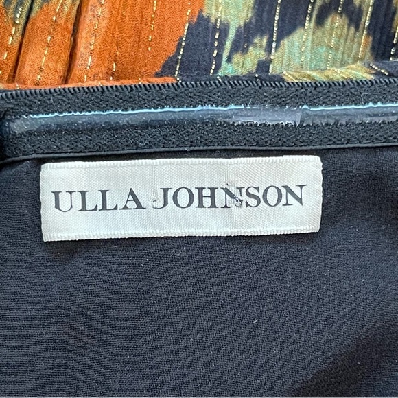 Ulla Johnson Evanthe Fit & Flare Halter Floral Chiffon Dress Midi wedding guest - Picture 13 of 16